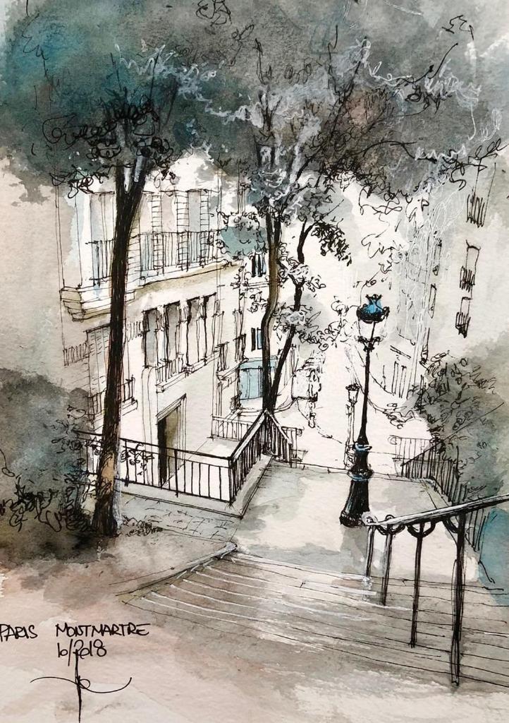 Studio Sacre-Coeur - Chappe Paris Eksteriør billede